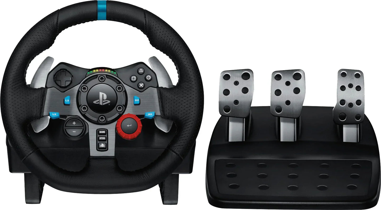 2025 - G29 Driving Force Racing Wheel e pedaliera per PS5,PS4,PC,Mac - Nero -
