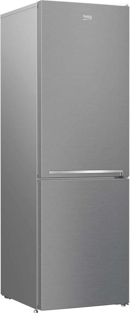 Beko RCNE366E70ZXBRN bPRO700 freistehende Kühl-/Gefrierkombination, großer Kühlschrank, 323 l Gesamtrauminhalt, HarvestFresh, NoFrost, leise, SmoothFit, 0°C-Zone, Dark Inox