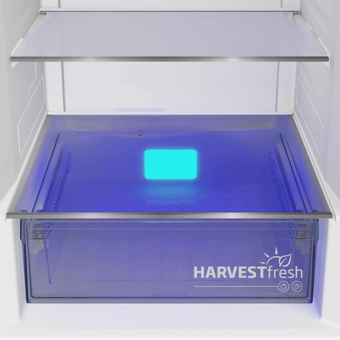 Beko RCNE366E70ZXBRN bPRO700 freistehende Kühl-/Gefrierkombination, großer Kühlschrank, 323 l Gesamtrauminhalt, HarvestFresh, NoFrost, leise, SmoothFit, 0°C-Zone, Dark Inox