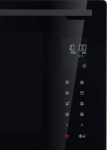 Panasonic NN-CS88LBEPG | 4-in-1-Kombi-Dampfofen, 31 l, Inverter, Drehheizung auf 30-230 °C, Flachgrill 1300 W, Mikrowelle 1000 W, Dampf 1300 W, feste Oberseite, Schwarz — Version FR