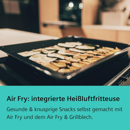 Siemens HB578GBS3, iQ500, Einbau-Backofen 60 x 60 cm, activeClean Pyrolyse Selbstreinung, TFT-Display, 3D Heißluft, Schnellaufheizung, cookControl40 Automatikprogramme, softMove, Edelstahl