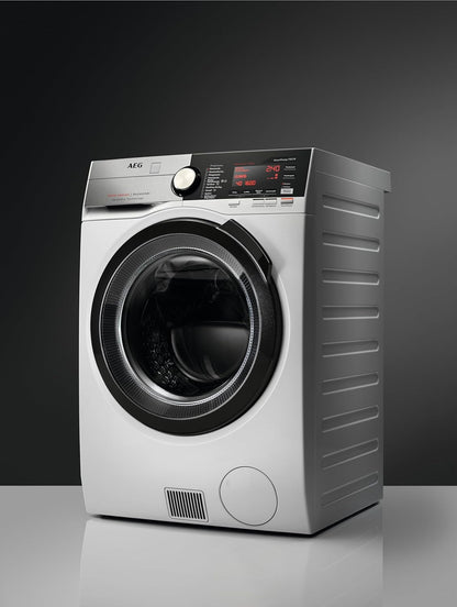 AEG L7WBA60680 Waschtrockner / DualSense - schonende Pflege / 8 kg Waschen / 5 kg Trocknen / D / energiesparend / Mengenautomatik / Nachlegefunktion / ProSteam - Auffrischfunktion / 1600 U/min Weiß