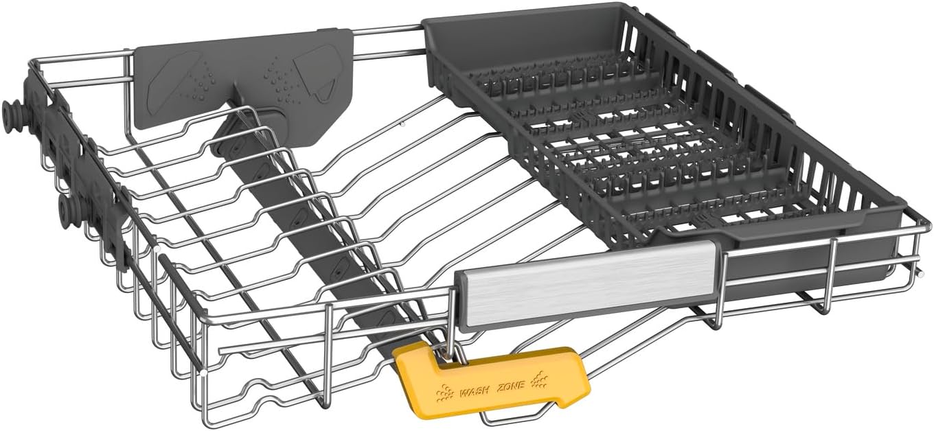 Bauknecht BCIO 3T341 PLET Vollintegrierbarer Geschirrspüler 60 cm /Edelstahl/14 Maßgedecke/10 Standardprogramme und 1 Sensorprogramm/PowerClean/ActiveDry/Besteckschublade/Vollwasserschutz