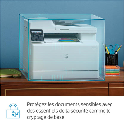 HP Color LaserJet Pro MFP 3302fdwg Multifunktions-Farblaserdrucker, Fax, Automatischer beidseitiger Druck, Touchscreen, Wi-Fi, Ethernet, USB, HP Wolf Pro Security