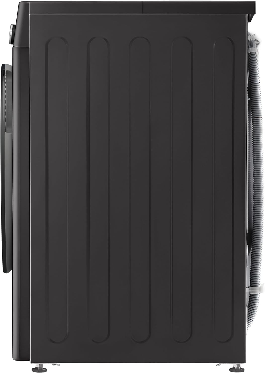 LG W4WR7096YB, Klasse D, Frontlader-Waschtrockner 9 - 6 kg, 62 x 60 x 85 cm, Wi-Fi, AI Direct Drive, Tiefenreinigung mit Dampf, TurboWash 360, Große Kapazität, Außentür aus gehärtetem Glas, Weiß
