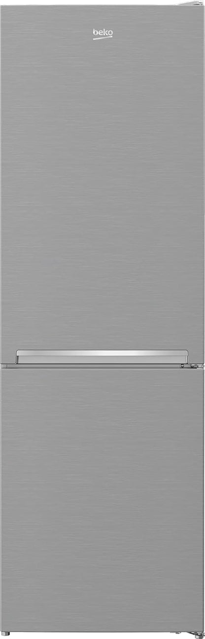 Beko RCNE366E70ZXBRN bPRO700 freistehende Kühl-/Gefrierkombination, großer Kühlschrank, 323 l Gesamtrauminhalt, HarvestFresh, NoFrost, leise, SmoothFit, 0°C-Zone, Dark Inox