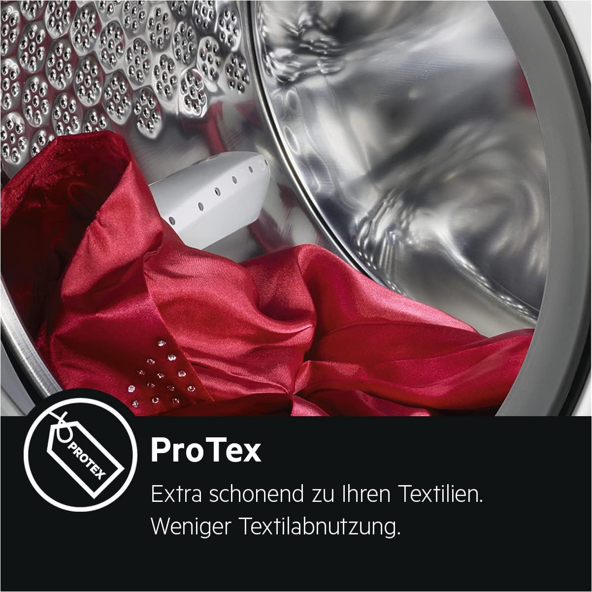 AEG L7WBA60680 Waschtrockner / DualSense - schonende Pflege / 8 kg Waschen / 5 kg Trocknen / D / energiesparend / Mengenautomatik / Nachlegefunktion / ProSteam - Auffrischfunktion / 1600 U/min Weiß