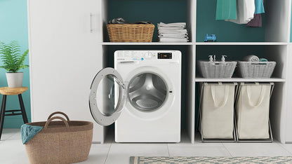 Privileg PWFV X 753 N Waschmaschine Frontlader/1400 U/min/7 kg/EEK B/Push & Go Steam/Schnell 20°/40°/60°, Express 30', Kurz 45'/Inverter-Motor/Mehrfachwasserschutz/Water Balance Plus