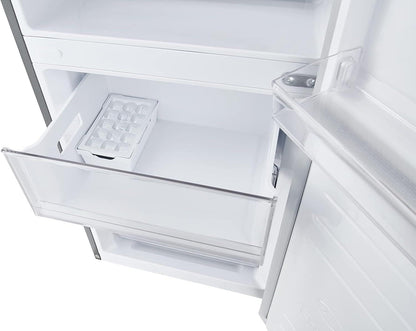 LG GBV22NCCEP Kühl-/Gefrierkombination – Smart Inverter Compressor, Total No Frost, Modern Flat Door Design, Matt Schwarz Metallic, Energieeffizienz A