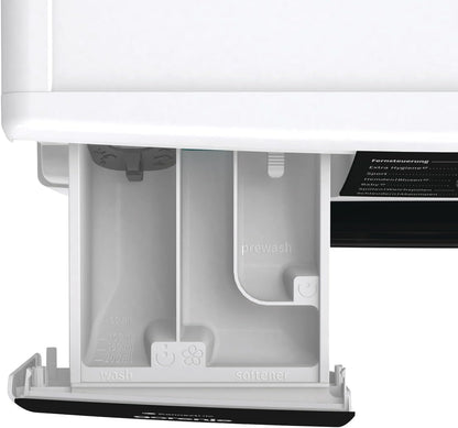 Gorenje WPNA 84 SATSWIFI Waschmaschine mit Dampffunktion / 8 kg / 1400 U/Slim Line/ConnectLife WiFi/Total AuaStop/Inverter PowerDrive Motor/Edelstahltrommel/Kindersicherung/EEK A