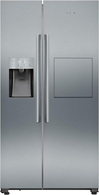 SIEMENS KF96NVPEA iQ300 Multi-Door-Kühlschrank, 183 x 91 cm, 405 L Kühlen & 200 L Gefrieren, hyperFresh längere Frische, noFrost nie wieder abtauen, superCooling schnellere Kühlung