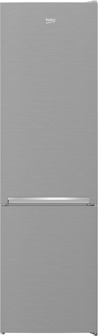 Beko RCNE366E70ZXBRN bPRO700 freistehende Kühl-/Gefrierkombination, großer Kühlschrank, 323 l Gesamtrauminhalt, HarvestFresh, NoFrost, leise, SmoothFit, 0°C-Zone, Dark Inox