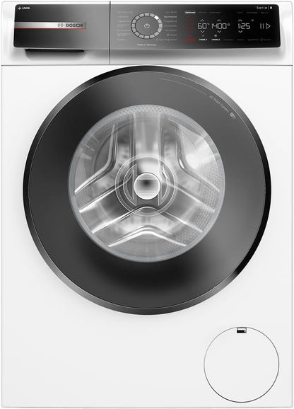 BOSCH WAN28127 Waschmaschine Serie 4, Frontlader mit 8kg Fassungsvermögen, 1400 UpM, Iron Assist, Active Water Plus, EcoSilence Drive, Speed Perfect, Weiß, 60cm