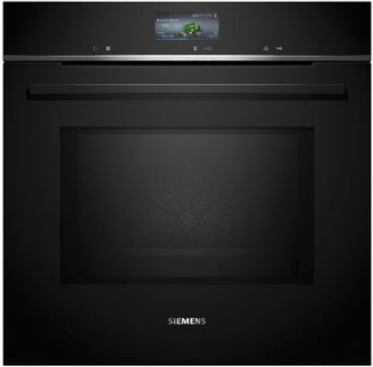 Siemens HB578GBS3, iQ500, Einbau-Backofen 60 x 60 cm, activeClean Pyrolyse Selbstreinung, TFT-Display, 3D Heißluft, Schnellaufheizung, cookControl40 Automatikprogramme, softMove, Edelstahl