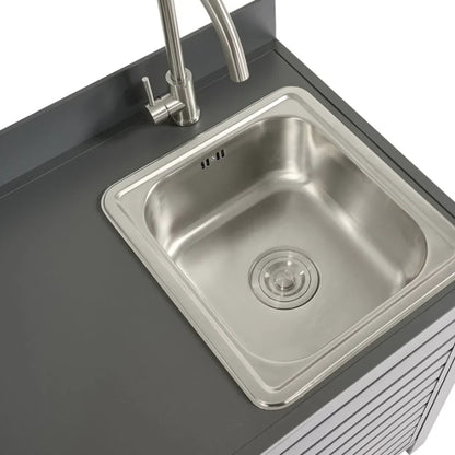 Modulo cucina con lavello 90X60X100 -