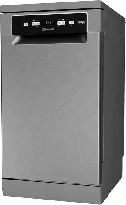 Bauknecht BK6FC11BS7A0X Vollintegrierbarer Geschirrspüler (45 cm)/ ActiveDry/Sensorprogramm/PowerClean/Besteckschublade/Hygiene-Programm/Vollwasserschutz/Multizone/Startzeitvorwahl