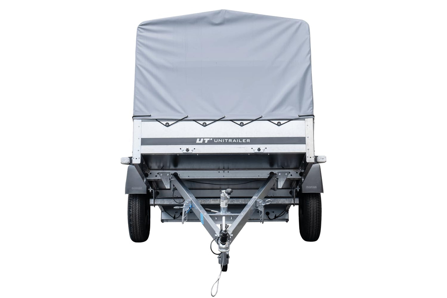 UNITRAILERAnhänger Pkw 230x125 Garden Trailer 230 Kipp Unitrailer 750 kg mit Stützrad, Hochplane und Hochspriegel