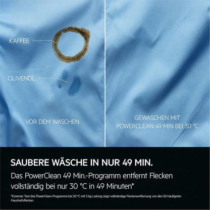 AEG L7WBA60680 Waschtrockner / DualSense - schonende Pflege / 8 kg Waschen / 5 kg Trocknen / D / energiesparend / Mengenautomatik / Nachlegefunktion / ProSteam - Auffrischfunktion / 1600 U/min Weiß