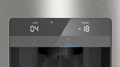 SIEMENS KF96NVPEA iQ300 Multi-Door-Kühlschrank, 183 x 91 cm, 405 L Kühlen & 200 L Gefrieren, hyperFresh längere Frische, noFrost nie wieder abtauen, superCooling schnellere Kühlung