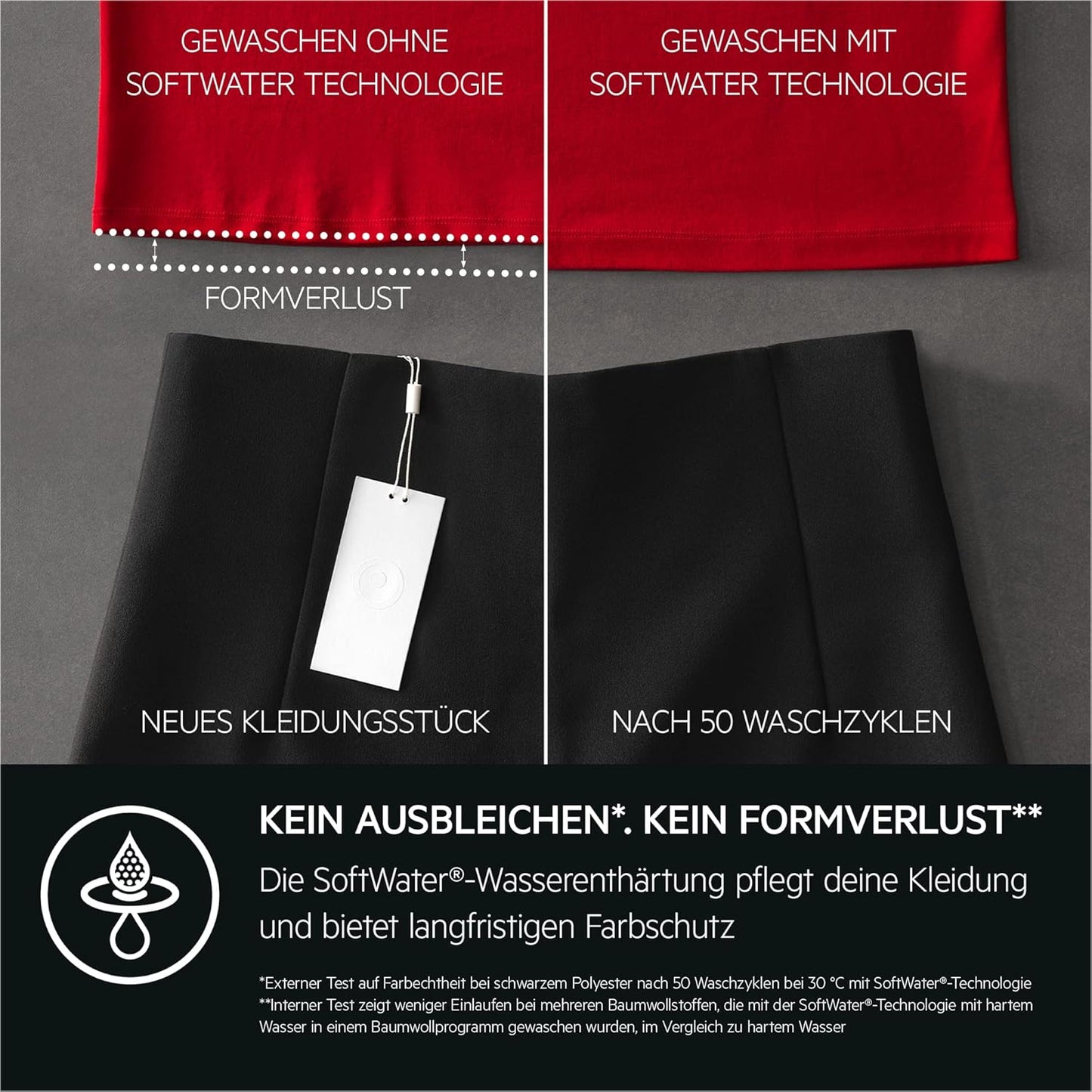 AEG L6FBG51470 Waschmaschine / Serie 6000 mit ProSense / Testsieger der Stiftung Warentest / 7,0 kg / Leise / Mengenautomatik / Nachlegefunktion / Kindersicherung / Wasserstopp / 1400 U/min