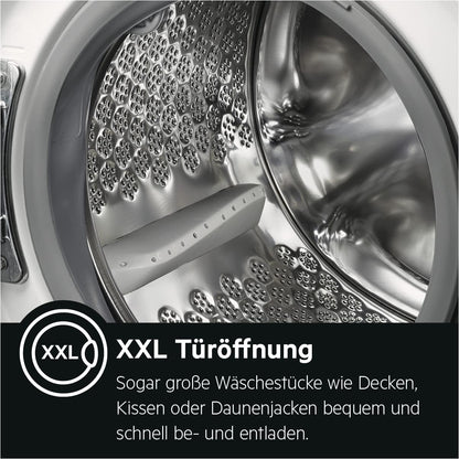AEG L6FBG51470 Waschmaschine / Serie 6000 mit ProSense / Testsieger der Stiftung Warentest / 7,0 kg / Leise / Mengenautomatik / Nachlegefunktion / Kindersicherung / Wasserstopp / 1400 U/min