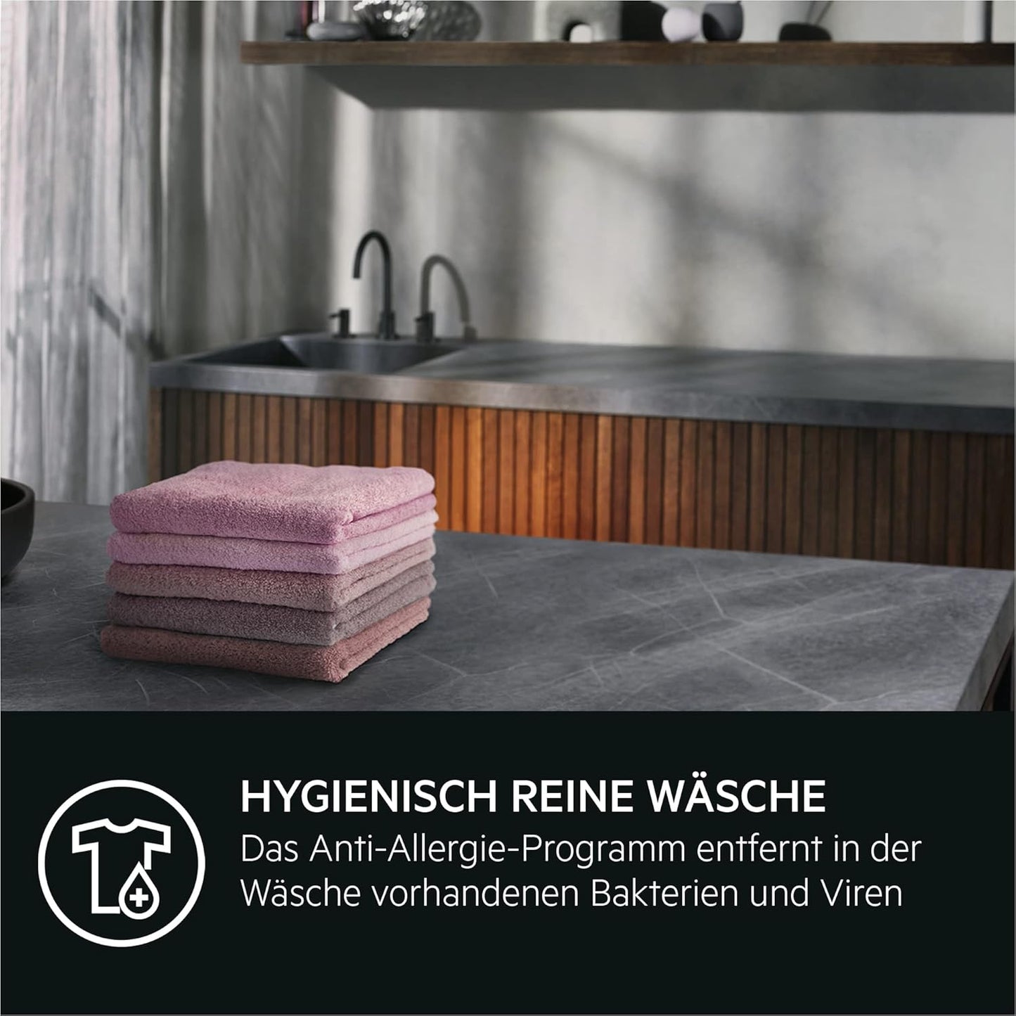 AEG L7WBA60680 Waschtrockner / DualSense - schonende Pflege / 8 kg Waschen / 5 kg Trocknen / D / energiesparend / Mengenautomatik / Nachlegefunktion / ProSteam - Auffrischfunktion / 1600 U/min Weiß