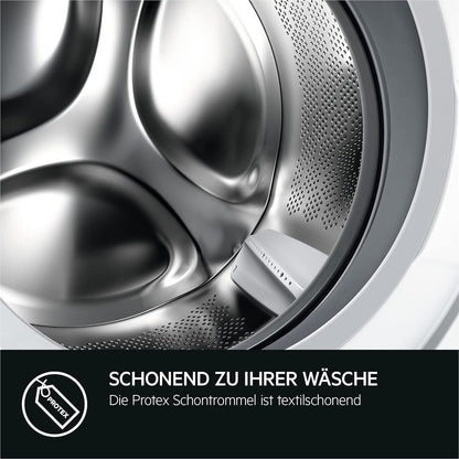 AEG L6FBG51470 Waschmaschine / Serie 6000 mit ProSense / Testsieger der Stiftung Warentest / 7,0 kg / Leise / Mengenautomatik / Nachlegefunktion / Kindersicherung / Wasserstopp / 1400 U/min