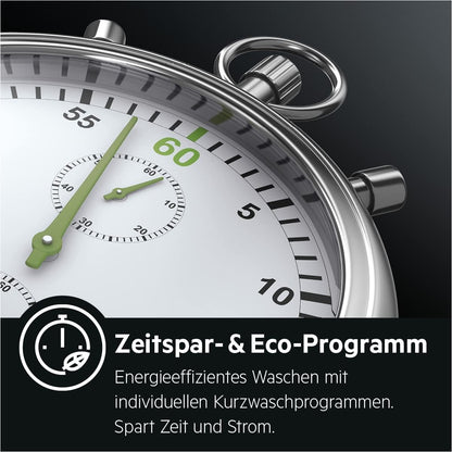AEG L6FBG51470 Waschmaschine / Serie 6000 mit ProSense / Testsieger der Stiftung Warentest / 7,0 kg / Leise / Mengenautomatik / Nachlegefunktion / Kindersicherung / Wasserstopp / 1400 U/min