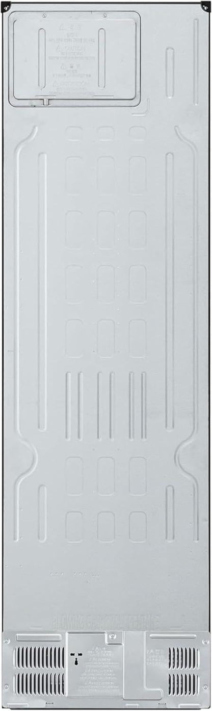 LG GBV22NCCEP Kühl-/Gefrierkombination – Smart Inverter Compressor, Total No Frost, Modern Flat Door Design, Matt Schwarz Metallic, Energieeffizienz A