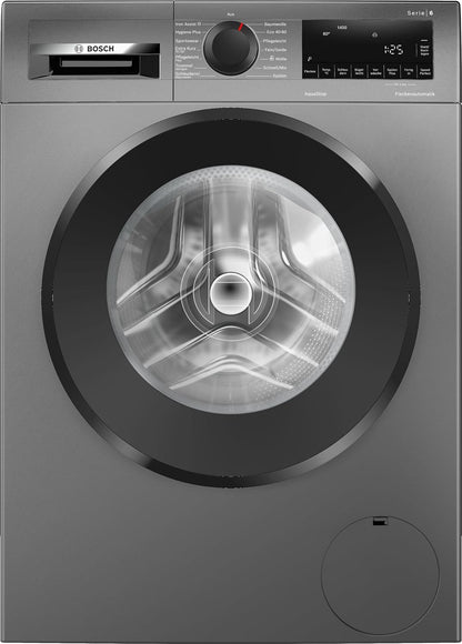 BOSCH WAN28127 Waschmaschine Serie 4, Frontlader mit 8kg Fassungsvermögen, 1400 UpM, Iron Assist, Active Water Plus, EcoSilence Drive, Speed Perfect, Weiß, 60cm