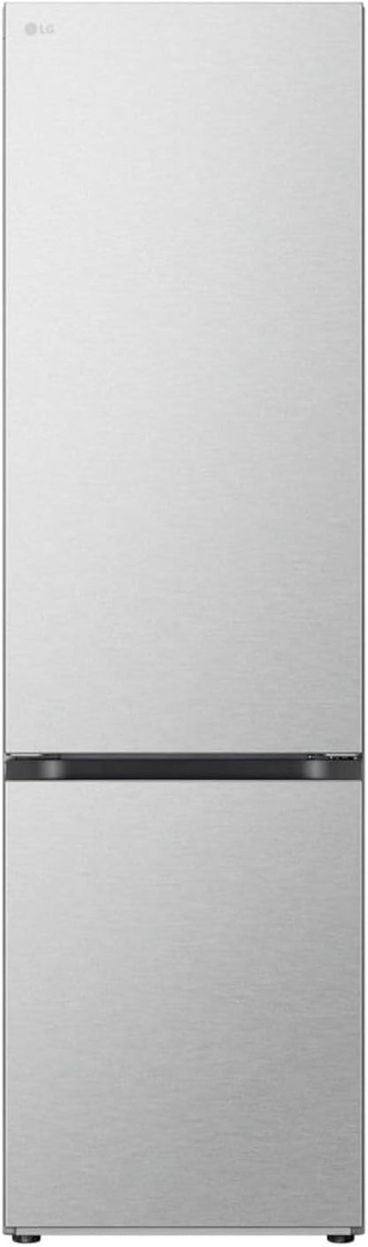 LG GBV22NCCEP Kühl-/Gefrierkombination – Smart Inverter Compressor, Total No Frost, Modern Flat Door Design, Matt Schwarz Metallic, Energieeffizienz A