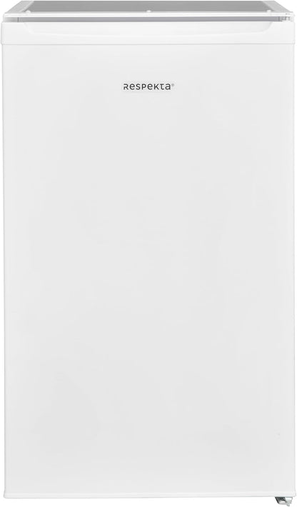 Respekta Unterbaukühlschrank Gustav mit 2 Sterne Gefrierfach / 83,8 cm Höhe / 48 cm Breite / 82 L Nutzinhalt/Wechselbarer Türanschlag/verstellbare Füße / KSU50-10 / Max. 41 dB