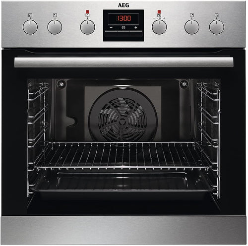 AEG EPS33102ZM Einbauherd/Pyrolyse – Selbstreinigung/Grillfunktion/Display mit Uhr/Kindersicherung/A+ / Edelstahl mit Antifingerprint
