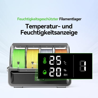 Creality K2 Plus Combo 3D-Drucker, 16-Farben Multimaterial-Druck, 350³mm XXL-Bauraum, Servo-Direktantrieb, Dual-KI-Kameras, Ultra-Leise