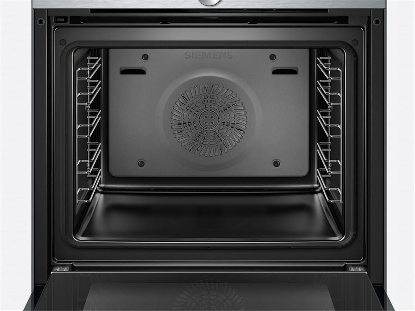 Siemens HB572ABS3, iQ300, Einbau-Backofen 60 x 60 cm, Air Fry, activeClean Pyrolyse Selbstreinung, LED-Touchbedienung, 3D Heißluft, Schnellaufheizung, cookControl10 Automatikprogramme, Edelstahl