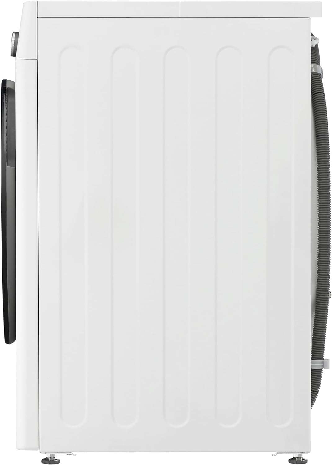 LG W4WR7096YB, Klasse D, Frontlader-Waschtrockner 9 - 6 kg, 62 x 60 x 85 cm, Wi-Fi, AI Direct Drive, Tiefenreinigung mit Dampf, TurboWash 360, Große Kapazität, Außentür aus gehärtetem Glas, Weiß