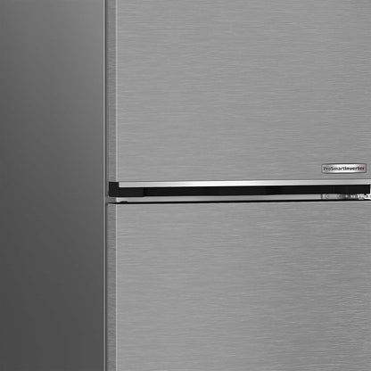 Beko RCNE366E70ZXBRN bPRO700 freistehende Kühl-/Gefrierkombination, großer Kühlschrank, 323 l Gesamtrauminhalt, HarvestFresh, NoFrost, leise, SmoothFit, 0°C-Zone, Dark Inox