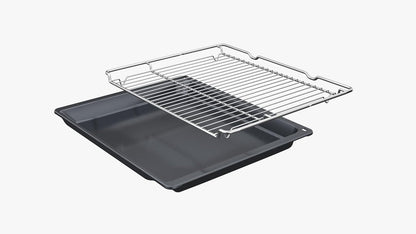 Siemens HB578GBS3, iQ500, Einbau-Backofen 60 x 60 cm, activeClean Pyrolyse Selbstreinung, TFT-Display, 3D Heißluft, Schnellaufheizung, cookControl40 Automatikprogramme, softMove, Edelstahl