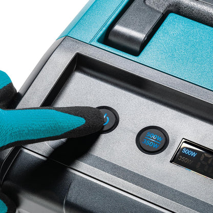 Makita MW001GZ Akku-Mikrowelle 40V max. 350/500 W, 8 l (ohne Akku, ohne Ladegerät)