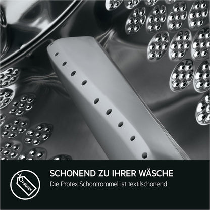 AEG L7WBA60680 Waschtrockner / DualSense - schonende Pflege / 8 kg Waschen / 5 kg Trocknen / D / energiesparend / Mengenautomatik / Nachlegefunktion / ProSteam - Auffrischfunktion / 1600 U/min Weiß