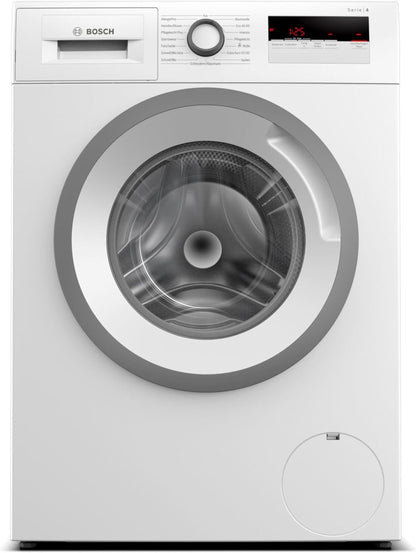 BOSCH WAN28127 Waschmaschine Serie 4, Frontlader mit 8kg Fassungsvermögen, 1400 UpM, Iron Assist, Active Water Plus, EcoSilence Drive, Speed Perfect, Weiß, 60cm