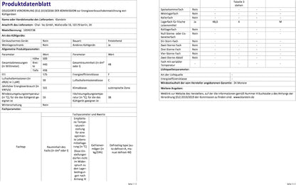 Klarstein Audrey Mini - kleiner Kühlschrank, kompakte Mini-Bar, freistehend, Kompressionskühlung, Fassungsvermögen, Kühlung: 0-10 °C, Mini-Kühlschrank mit 70 Liter Fassungsvermögen, rot