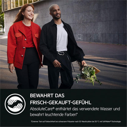AEG L6FBG51470 Waschmaschine / Serie 6000 mit ProSense / Testsieger der Stiftung Warentest / 7,0 kg / Leise / Mengenautomatik / Nachlegefunktion / Kindersicherung / Wasserstopp / 1400 U/min