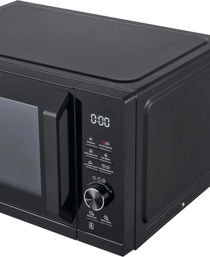 Sharp RCA271TB 5-in-1 Airfry-Mikrowelle 900W, Grill 1000 W, Heißluft & AirFry-Funktion, Konvektion 2100W, 27 L, 28 Autom.pr., Gewicht und zeitgesteuertes Auftauen, Schwarz