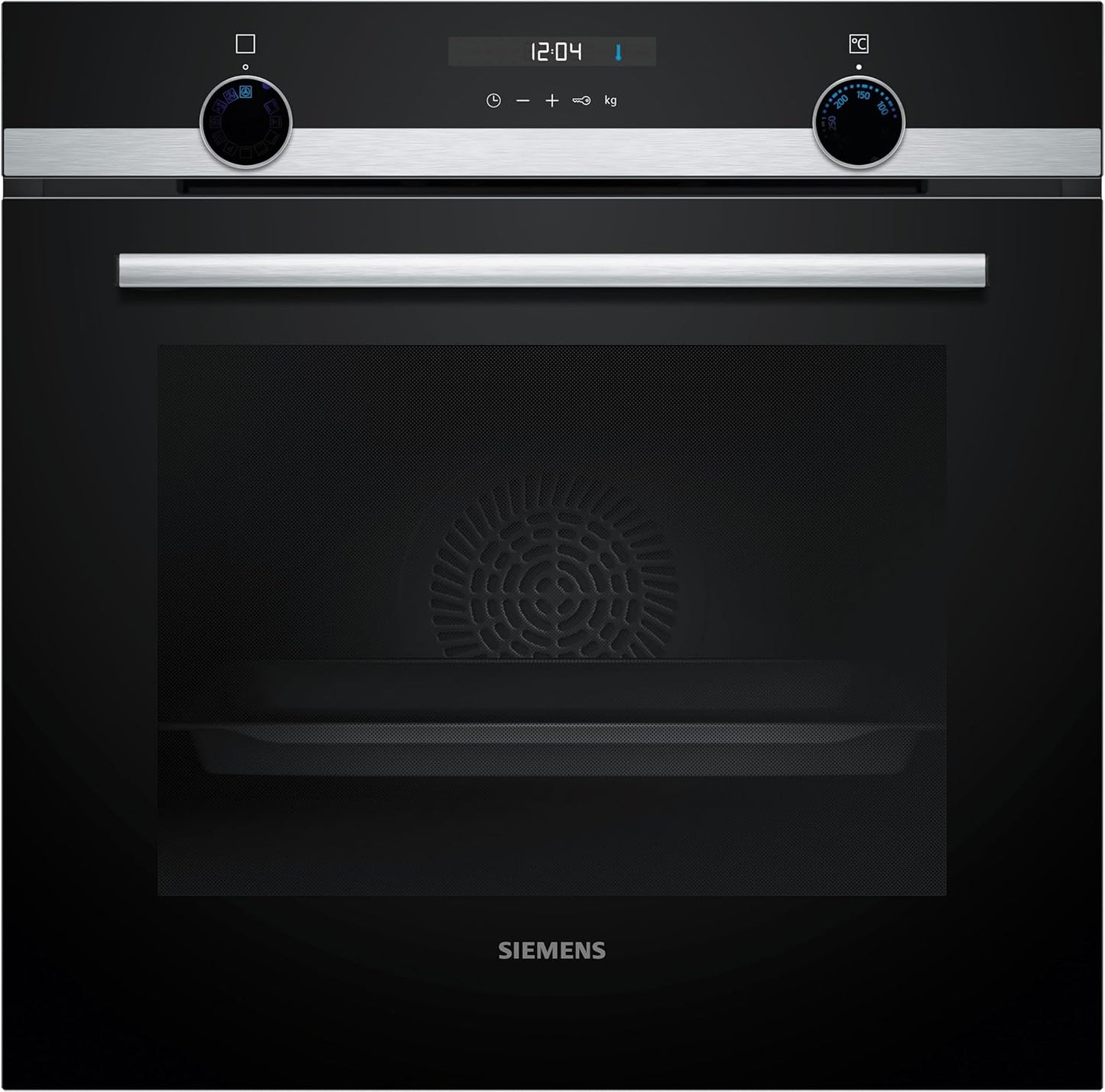 Siemens HB572ABS3, iQ300, Einbau-Backofen 60 x 60 cm, Air Fry, activeClean Pyrolyse Selbstreinung, LED-Touchbedienung, 3D Heißluft, Schnellaufheizung, cookControl10 Automatikprogramme, Edelstahl