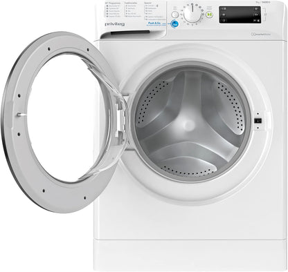 Privileg PWFV X 753 N Waschmaschine Frontlader/1400 U/min/7 kg/EEK B/Push & Go Steam/Schnell 20°/40°/60°, Express 30', Kurz 45'/Inverter-Motor/Mehrfachwasserschutz/Water Balance Plus
