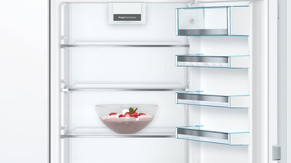 Bosch KGN36NWEA Serie 2 Kühl-Gefrier-Kombination, 186 x 60 cm, 215 L Kühlen & 87 L Gefrieren, NoFrost nie wieder abtauen, LED-Beleuchtung gleichmäßige Ausleuchtung