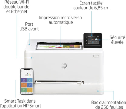 HP Color LaserJet Pro MFP 3302fdwg Multifunktions-Farblaserdrucker, Fax, Automatischer beidseitiger Druck, Touchscreen, Wi-Fi, Ethernet, USB, HP Wolf Pro Security