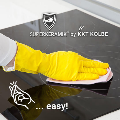 Autarkes Herdset: 60cm Einbaubackofen BO8805SS + 59cm Kochfeld CH5901RL | Grill | Heißluft | Automatik-Timer | 2-fach Wärmeschutzverglasung | Kindersicherung | Knebelbedienung | SET8805CH59RL