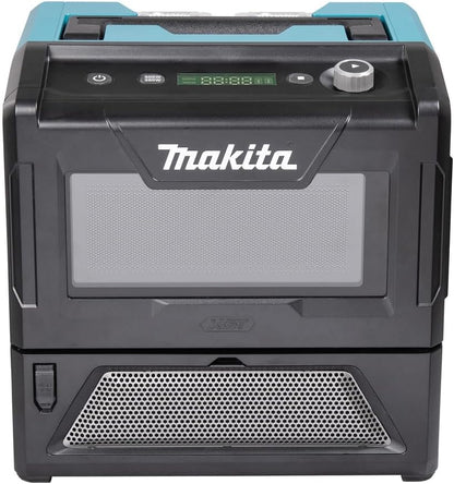 Makita MW001GZ Akku-Mikrowelle 40V max. 350/500 W, 8 l (ohne Akku, ohne Ladegerät)